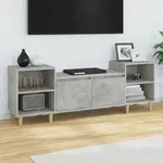 vidaXL TV-Schrank Betongrau 160x35x55 cm Holzwerkstoff