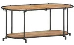 vidaXL TV-Schrank 100x42x40 cm Massivholz Akazie