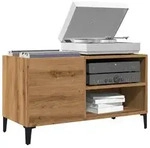 vidaXL Plattenschrank Artisan-Eiche 84,5x38x48 cm Holzwerkstoff