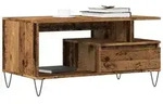 vidaXL Couchtisch Altholz-Optik 90x49x45 cm Holzwerkstoff