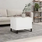 vidaXL Couchtisch Wei&szlig; 60x44,5x45 cm Holzwerkstoff