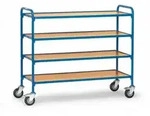 Fetra 32950 Etagenwagen Stahl pulverbeschichtet Traglast (max.): 250kg Brillantblau
