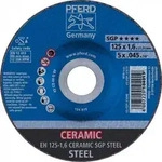 PFERD Trennscheibe EH 125-1,6 CERAMIC SGP STEEL - CERAMIC SGP STEEL - Au&szlig;en-&Oslash; 125