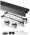 VEVOR Schiebet&uuml;r-Beschlagschienensatz Schiebet&uuml;rsystem 2438 mm, Doppelschienen