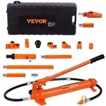 VEVOR Hydraulischer Wagenheber Luftpumpe 10 t, Lufthydraulischer Heber 135 mm...