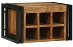 vidaXL Weinregal 46x35x27,5 cm Massivholz Akazie
