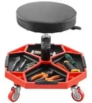 VEVOR Rollbarer Werkstatthocker Werkstattsitz (136 kg Tragkraft) Garagensitz