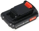 Akku passend f&uuml;r den Black & Decker BL1518L Akku BL1518L, BL1518-XJ