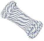 vidaXL Bootsseil Wei&szlig; 5 mm 100 m Polypropylen