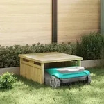 vidaXL Garage f&uuml;r robotergest&uuml;tzten Rasenm&auml;her 70x80x38 cm Impregniertes Holz