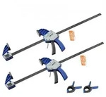 VEVOR Stangenklemmen f&uuml;r Holzbearbeitung 2 Stk. 60,96 cm _ffnung, Quick-Grip