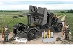 COBI-3140 - 357 PCS HC WWII 3140 8.8CM FLAK WITH CARRIAGE