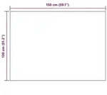 vidaXL Wohndecken 6 pcs Bordeauxrot 130 x 150 cm Fleece