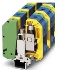 Phoenix Contact 3009176 Installationsschutzleiterklemme 50mm Schrauben Gr&uuml;n, Gelb