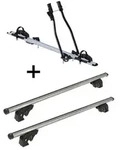 Fahrradtr&auml;ger SAGITTAR + Dachtr&auml;ger/Relingtr&auml;ger VDP LION2 kompatibel mit...