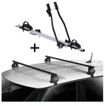 Fahrradtr&auml;ger SAGITTAR + Dachtr&auml;ger VDP EVO Stahl kompatibel mit f&uuml;r Citroen C3