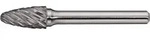 Fr&auml;sstift RBF Special Steel D.6mm Kopf-L.18mm Schaft-D.6mm HM Verz.Kreuz...