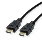 ROLINE HDMI High Speed Kabel mit Ethernet, TPE, schwarz, 3 m