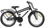vidaXL Kinderfahrrad 18 Zoll f&uuml;r 5-7 Jahre alt Schwarz
