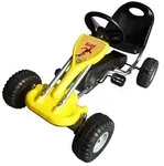vidaXL Pedal-Gokart Gelb