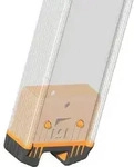 Layher Combigrip Leiternfu&szlig; 84x25mm Paar