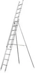Siedra Obstbaumschiebeleiter mit ausziehbaren St&uuml;tzen 2x12 Sprossen