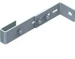 Wandhalter G.1,5kg Stahl verz. verstellbar f.Wandabstand 200-275mm Zarges