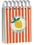 Clairefontaine 6x Block kopfseitiger 9x11 cm, 160 Bl, blanko, sortiert 116269C