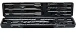 Hammer-Bohrer- und Meisselsatz mit SDS- Schaft - 12-teilig - Hartmetallspitze
