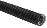 HellermannTyton Metallschlauch PCS25 GS/PVC BK 10