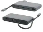 Mobilis Energia Dock USB-C 8-in-1 Docking Station 100W Max