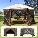 VEVOR Pop-Up-Pavillonzelt, Pop-Up-Zelt mit 6-seitigem Baldachin, Sonnenschutz...