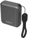 Dudao K22+ Ultrakompakte Powerbank 10000 mAh 22,5 W USB-C Anh&auml;nger/Kabel - Grau