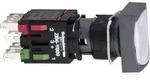 Schneider Electric XB6DW1B1B XB6DW1B1B Leuchtdrucktaster 250V 3A tastend (L x B x H)