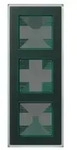 Jung Glasrahmen 3fach AV 583 GLM SG