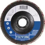 Vlies-Kompaktscheibe BUF017 D.125mm Bohr.22,23mm m.Fiberglasr&uuml;cken anth.TW