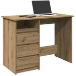 vidaXL Schreibtisch Artisan-Eiche 102x50x75 cm Holzwerkstoff