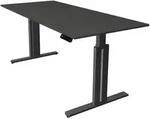 Sitz-/Stehtisch Move 3 elegant elektr. h&ouml;henverstellbar BxT 180x80cm anthrazit