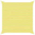 vidaXL Sonnensegel Gelb und Wei&szlig; 4,5 x 4,5 m 100 % Polyester Oxford