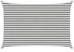 vidaXL Sonnensegel Hellgrau und Wei&szlig; 3 x 4,5 m HDPE