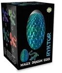 "Drachenei "MagiX Dragon Egg RYKTOR", blau, Drachen 22,5 cm & Ei 8 cm"
