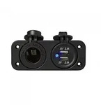 ProPlus Steckdose DIN + USB Doppelsteckdose 12 - 24 V/DC
