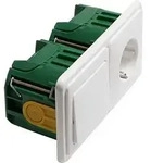 PEHA by Honeywell Komplett Schalter/Steckdosen Kombination Wei&szlig; 75521 1St.