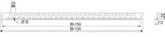 Schneider Electric NSYSDGCR8 Schneider NSYSDGCR8 SF/SM Kabelf&uuml;hrung Stahl 1St.