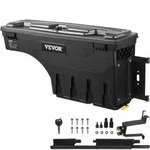 VEVOR Truck Bed Storage Box, abschlie_barer Deckel, Wasserdicht ABS Radkasten