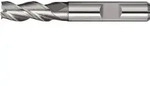 Bohrnutenfr&auml;ser DIN 844 Typ W D.12mm HSS-Co8 Weldon Z.3 kurz TECWERK