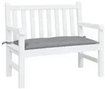 vidaXL Gartenbank-Auflage Grau 100x50x7 cm Oxford-Gewebe