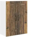 vidaXL Wandschrank PORTO Altholz 60 x 31 x 80 cm Holzwerkstoff