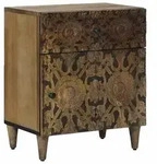vidaXL Bettkasten Braun 50 x 33 x 60 cm Massivholz Mango