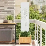 vidaXL Garten Sichtschutz-Leinwand Wei&szlig; 32 x 140 cm